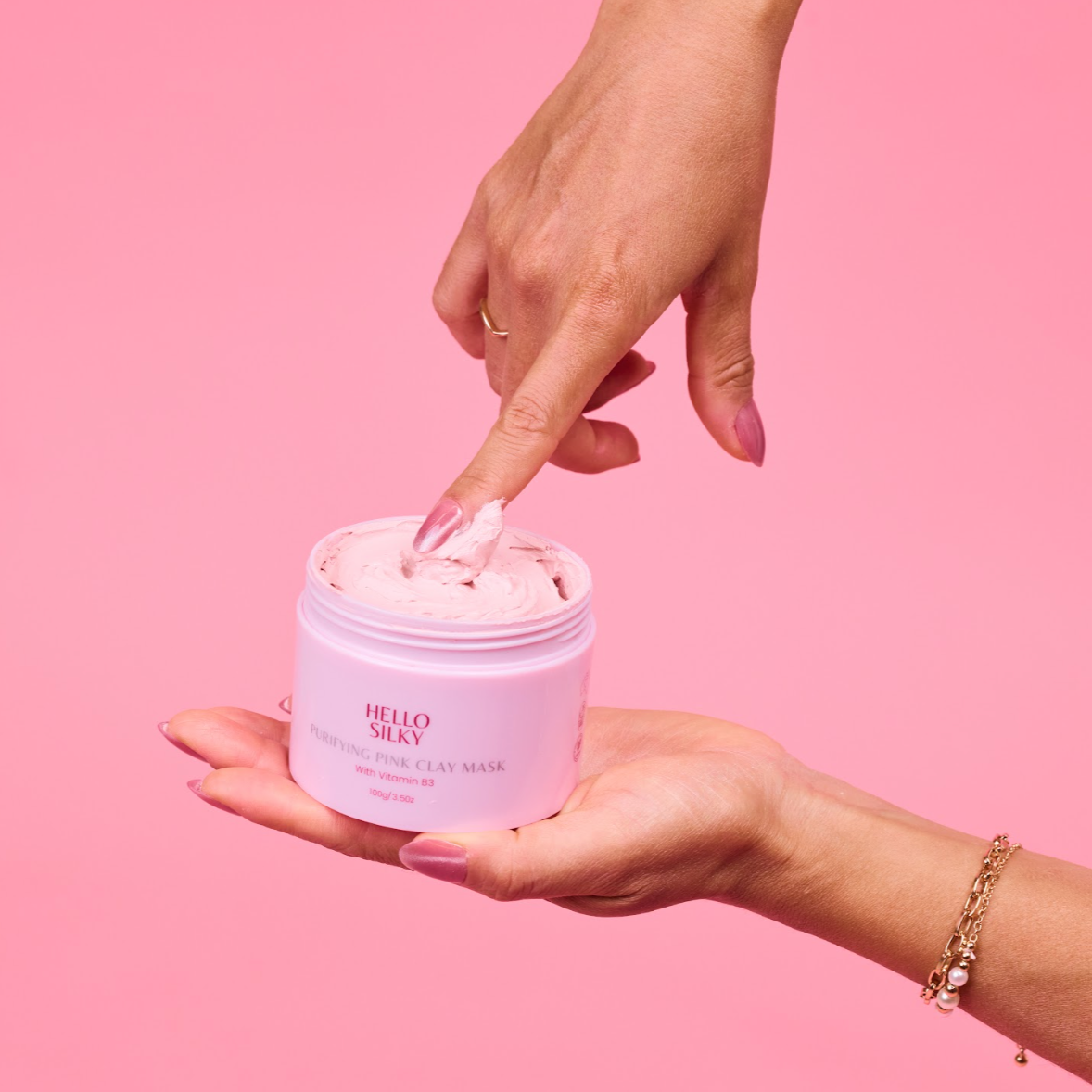 Pink Clay Purifying Mask 100g